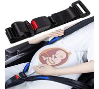 Cintura di sicurezza regolabile per gravidanza, cintura di sicurezza per gravidanza, cintura di sicurezza per auto, donne e uomini, comfort e libertà per mamme incinte, protegge la pancia del bambino