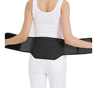 Cintura di sostegno lombare, Tutore lombare regolabile Supporto for la parte bassa della schiena Cintura for terapia magnetica autoriscaldante Allevia il dolore e lo stress for uomini e donne(L)