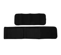 Cintura di supporto in vita in neoprene per escursionismo, arrampicata e campeggio, leggera e traspirante, regolabile, cinghia di supporto addominale da 44 pollici, nera