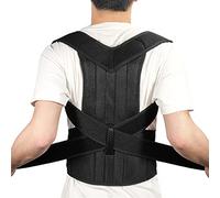 Cintura di Supporto Lombare Tutore per la Schiena Cinghie di Supporto Regolabili Sollievo per Mal di Schiena, ernia del Disco, Sciatica, scoliosi Design a Rete più Traspirante (Colore: Nero,