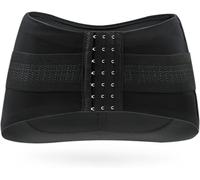 Cintura di Supporto Pelvico da Donna Tutore per L'anca Cintura Sacrale Comfort Telaio in Acciaio Dolce Antiscivolo per La Sciatica Lombare Sollievo dal Nervo Correzione Dell'anca Recup, Black, L