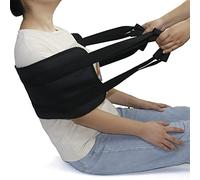Cintura di trasferimento per letto da 80 cm, con manici imbottiti, per anziani, anziani, anziani, feriti, cintura di mobilità sicura per la cura del paziente