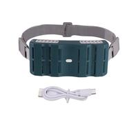 Cintura di vita ricaricabile, ricaricabile, 3-Speed Travel Gadgets with Powerful Airflow, 6,69 x 2,95 x 1,38 pollici portatile per Hiking, Costruzione, Outdoor Jobsite, and more