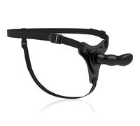 Cintura dildo fetish nera con punto g 16cm