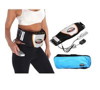 Cintura dimagrante e massaggiante a 5 livelli: 120 cm, regolabile per addominali con funzione di calore, per bruciare i grassi, per la casa e l'ufficio, per uomini e donne