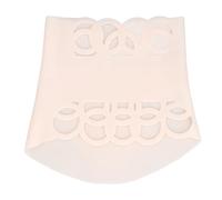 Cintura dimagrante in silicone da donna, controllo del grasso addominale, traforata, dimagrante, post-partum (colore bianco della pelle)