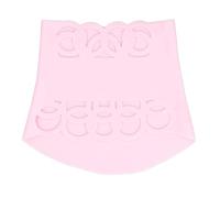 Cintura dimagrante in silicone da donna, controllo del grasso addominale, traforato, dimagrante post-partum (rosa)