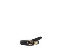 Cintura Liu Jo da donna, in ecopelle, colore nero/grigio.