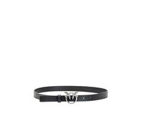 PINKO Love Berry Cintura Pelle 95 cm grigio