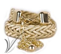 Cintura dorata gioiello donna elegante da cerimonia cinta color oro gold treccia