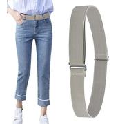 Cintura elastica da donna - Cintura elastica sicura e confortevole, cinturino da maglione da donna | Cintura elastica per un'integrazione trasparente. Regalo per mamma, sorella, moglie, grigio, Se