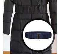 Cintura elastica in vita, elegante cintura decorativa per piumino e giacca