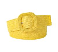 Cintura elastica intrecciata con fibbia quadrata regolabile e resistente. Cintura in tessuto elasticizzato intrecciato dalla vestibilità comoda per camicia elegante (Taglia unica)