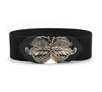 Cintura elasticizzata larga da donna, cintura elegante per camicia, piumino