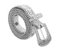 Cintura Elegante Con Strass Jeans Da Uomo Abito Camicia Allenatore in Vita Cinture Accessori Rave Bande Di Vita Cintura Cintura Di Jeans Per Donne Pelle Sintetica Holibanna
