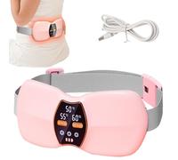 Cintura elettrica indossabile senza fili, cuscinetto riscaldante mestruale, regolabile, 3 livelli, senza fili, per addome, pancia, mestruale, per lavoro, casa, yoga, donne