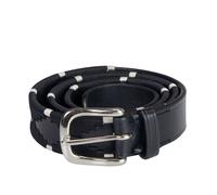 Cintura equitazione in cuoio modello Deep Black Equestro