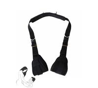 Cintura Fitness Multifunzione In Nylon Nero Per L'Allenamento Delle Mani E Del Collo Per Gli Appassionati Di Yoga All'Interno - D10