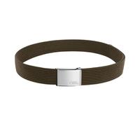 Fjällräven Canvas Belt, Cintura Uomo, Dark Olive, Taglia unica