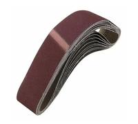 Cintura for Nastri Abrasivi Da 8 Pezzi Per Levigatura | Grane Levigatrice for legno Strumenti Ossido di alluminio 20 * 520,0 mm(Red-p150)