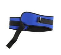 Cintura for sollevamento pesi fitness for uomo e donna bilanciere allenamento con manubri supporto for la schiena palestra squat dip tutore for polso powerlifting Per Powerlifting(Blue,L)