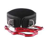 Cintura for sollevamento pesi for dip for pull up squat Attrezzatura for allenamento for Cuscinetto Protezione for la vita di Per Powerlifting(Red)