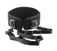 Cintura for sollevamento pesi for dip for pull up squat Attrezzatura for allenamento for Cuscinetto Protezione for la vita di Per Powerlifting(Black)