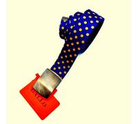 Cintura Gallo Nastro Elastica Unisex pois Safari su fondo Jeans mis. 125 cm