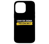Cintura gialla Lean Six Sigma certificata Custodia per iPhone 14 Pro Max