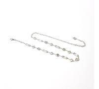 Cintura gioiello donna in metallo pietre cristalli elegante da cerimonia