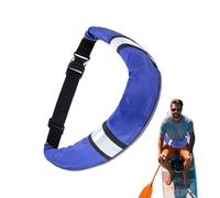 Cintura gonfiabile manuale - Cintura gonfiabile e regolabile - per soccorso nautico, pesca, immersione, piscina, spiaggia e viaggi