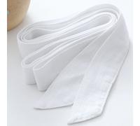 Cintura In Lino Cotone Con Nastro Per Abito Camicia Accappatoio