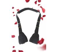 Cintura In Nylon Nero Ad Alta Resistenza E Durata Per Lo Yoga, Qualità Eccellente, Design Classico, Pratico Ed Elegante, Qualità Eccellente -Z