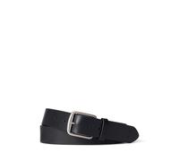 Cintura in pelle con cavallino distintivo Nero 95 cm