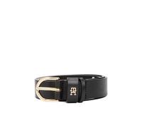 Tommy Hilfiger - Cintura Donna Essential Effortless 2,5 cm AW0AW16836 Nero 85 cm