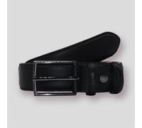 Cintura in pelle elegante da uomo larga 3,5 cm con fibbia canna di fucile