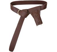 Cintura in pelle pirata medievale spade rane gonna escursioni rinascimentali accessori costume Halloween cavalieri pirata cosplay medievale pirata cintura in pelle