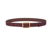 Cintura in pelle PU con fibbia ad ago in lega satinata per donna - Stile retrò per gonne,Stile 6,3,3x105 cm