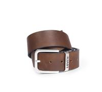 Cintura in pelle reversible core Marrone 95 cm