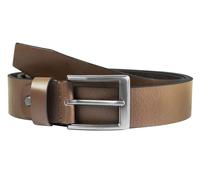 Cintura in Vera Pelle Leonardo Verrelli, Accorciabile, Marrone, 120 cm