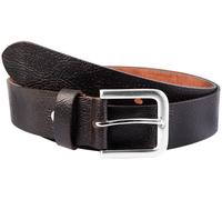 Cintura in vera pelle Leonardo Verrelli, marrone, accorciabile, 125 cm