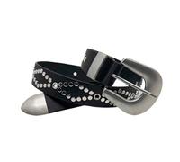 Cintura in vita larga in PU alla moda con fibbie e rivetti borchiati per abito punk adulto unisex accessori per lo styling della vita punk cintura per le donne