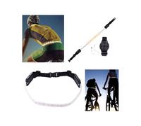 CINTURA INDICATORE DIREZIONE LAMPAGGIANTI PER BICI SOS A LED RICARICABILE 1200mA