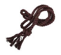 Cintura Intrecciata in Cotone e Lino Stile Medievale con Nappe Color Caffè Resistente e Semplice per Occasioni Varie e Simbolismo Religioso