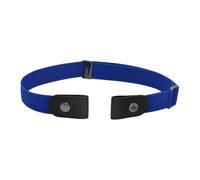 Cintura invisibile dimagrante per uso quotidiano ed eventi speciali hardware premium 8 colori moda larghezza 3x100 cm accessorio unisex cintura elastica regolabile unisex, Blu, 100 cm