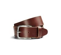 JACK & JONES JJIPAUL JJLEATHER BELT NOOS, Cintura Uomo, Marrone (Black Coffee), 85 cm