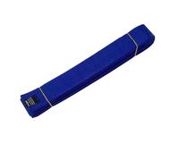 Cintura Karate 1 pz cintura uniforme Aikido Taekwondo poliestere cotone facile da allacciare Judo Karate Ranking colorata 240 cm(Blue)