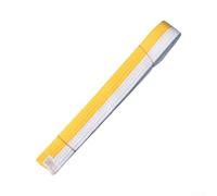 Cintura Karate 280cm per anima in Cotone Morbida Cintura Karate(White-yellow)