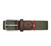 Cintura La Boucle Edimburgo Elasticizzata Uomo Poliestere Verde