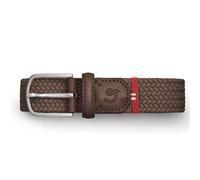 Cintura La Boucle Firenze Elasticizzata Uomo Poliestere Marrone